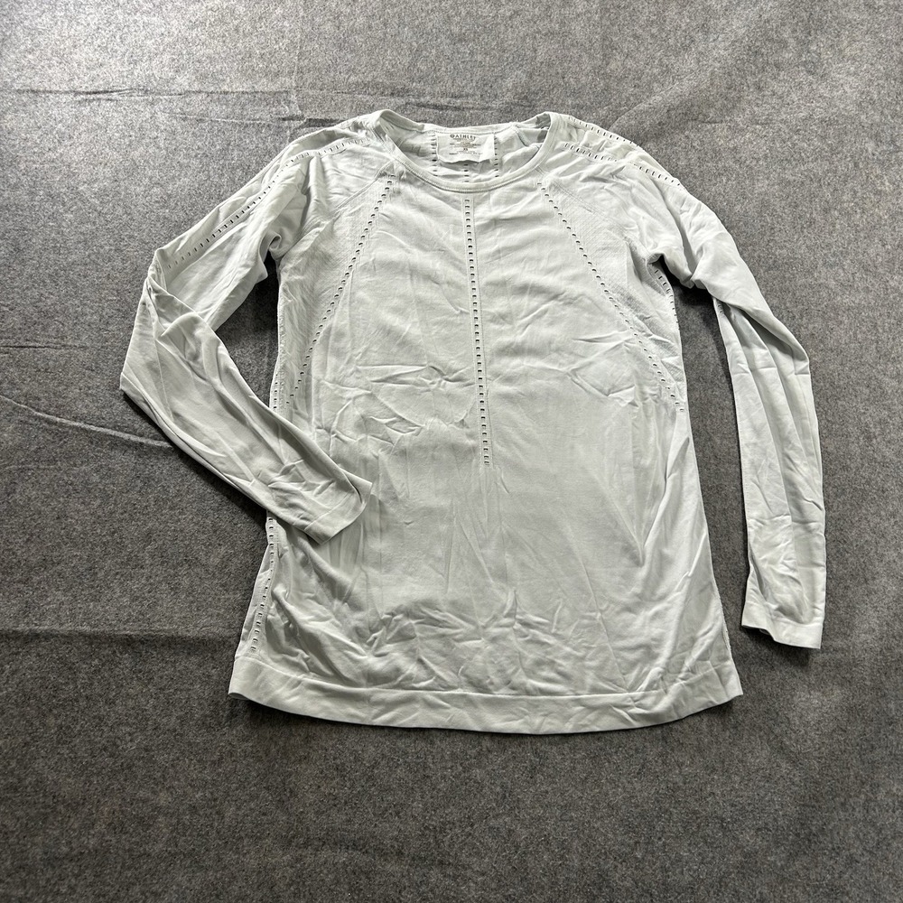 Athleta Foothill Top Women's XS Perforated Seamless Athletic Athleisure Running